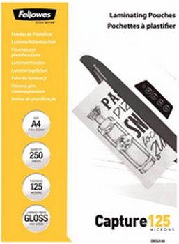 Fellowes lamineerhoezen A4  2 x 125 mic voordeelpaak