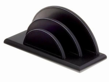 Pinetti brievenstandaard Smooth Leder Black