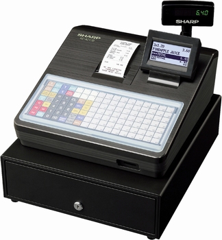 Sharp kassa XE-A217B zwart kassasysteem