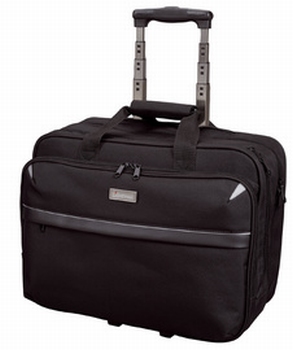 LIGHTPAK Business Notebook-Trolley XRAY nylon zwart