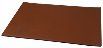 Alassio bureauonderlegger 650x450mm Cognac echt leder