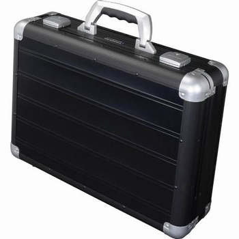 Laptop koffer Alumaxx VENTURE aluminium zwart mat