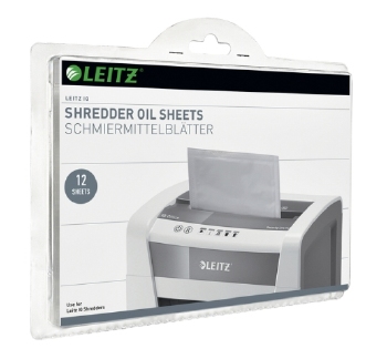 Leitz Shredder Oil sheets IQ  12vel