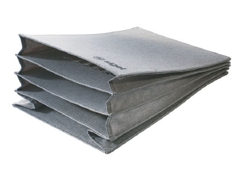 Sigel Documentenvakken Move it grijs polyester 340x245x35mm