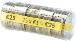 Reskal munthulzen The Container kunststof 25 x € 1,00