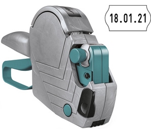 METO Prijstang Basic S 822, 1-regel, 8-tekens