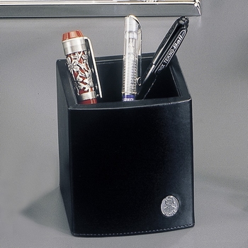 El Casco M-711 Tijdgeest Kalfsleder luxe pennenbeker Zwart