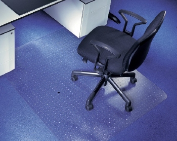 Vloermat Kangaro tapijt 180x120cm transparant PET nop 2.1mm