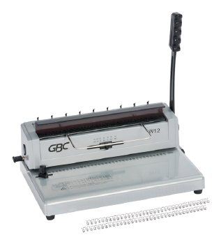 Inbindmachine GBC WireBind W12 voor 34-gaats draadkammen