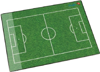 Laufer schrijfonderlegger Voetbalveld 400x530mm