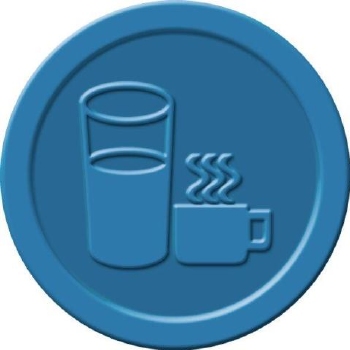 Sigel Horeca Drankenmunten kunststof Blauw