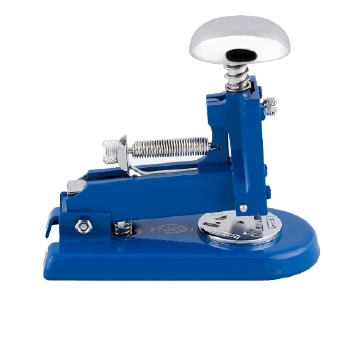 EL Casco M-1 AZ  luxe nietmachine klein Blauw / Chroom