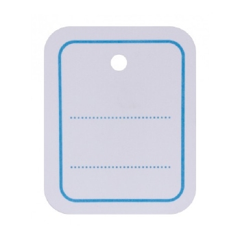 Apli textiel / kleding prijskaartje karton 30x37mm 1000 stuk