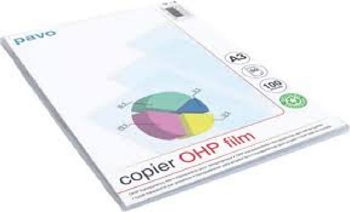 Pavo OHP folie - A3 formaat - Laser / Copier- 50 stuks