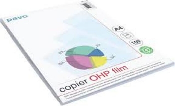 Pavo OHP folie - A4 formaat - Laser / Copier - 50 stuks