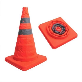 IWH veiligheidskegel pilon 40cm uitschuifbaar