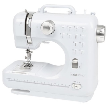 CLATRONIC Naaimachine NM 3795, wit / zilver