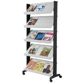 PAPERFLOW folderrek Uno EasyDisplays  5 planken grijs