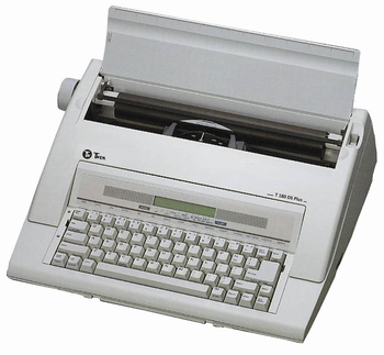 Electronische schrijfmachine Twen 180 DS Plus (DE) Duits
