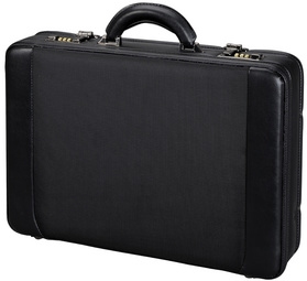 Alassio Attaché koffer MODICA Kunstleder / Nylon Zwart