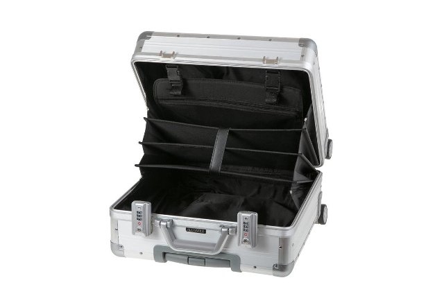 ALUMAXX Business Trolley GEMINI, met TSA-Slot, Zilver