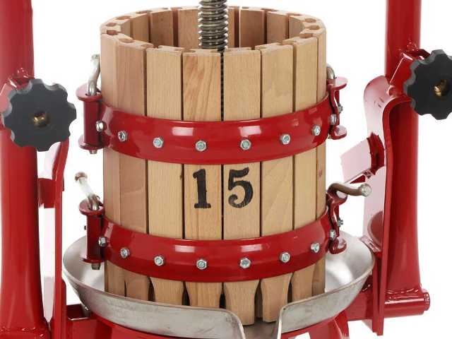 Baesso F15 - 6 Liter fruitpers met houten tank