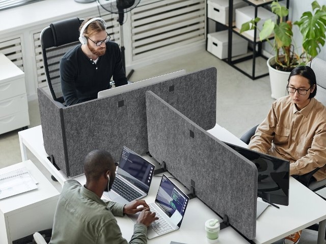 Bureauscherm EFFECT 160