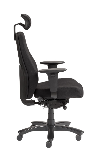 Bureaustoel XL 24 uurs Raptor stof heavy duty
