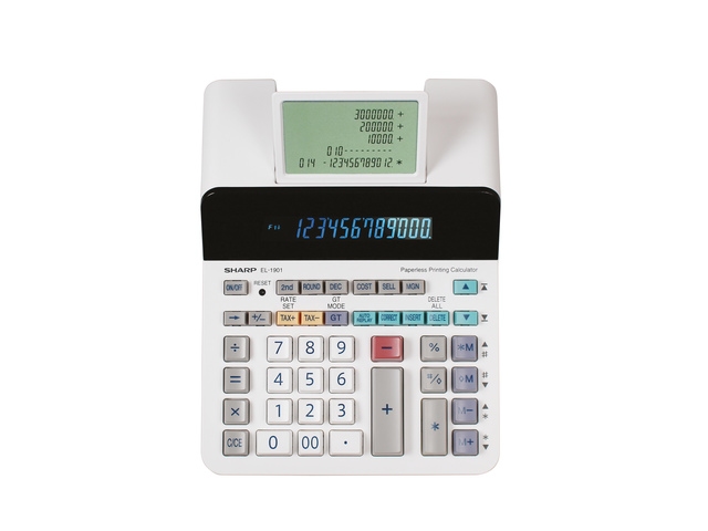 Calculator Sharp EL1901 wit desk 12 digit