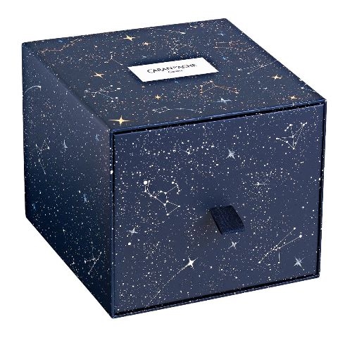CARAN D'ACHE potloodslijper, handmatig, 1-gats, Cosmic Blue