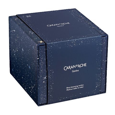 CARAN D'ACHE potloodslijper, handmatig, 1-gats, Cosmic Blue