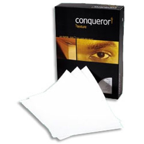 Conqueror papier A4 100 grams Diamond  White met Watermerk