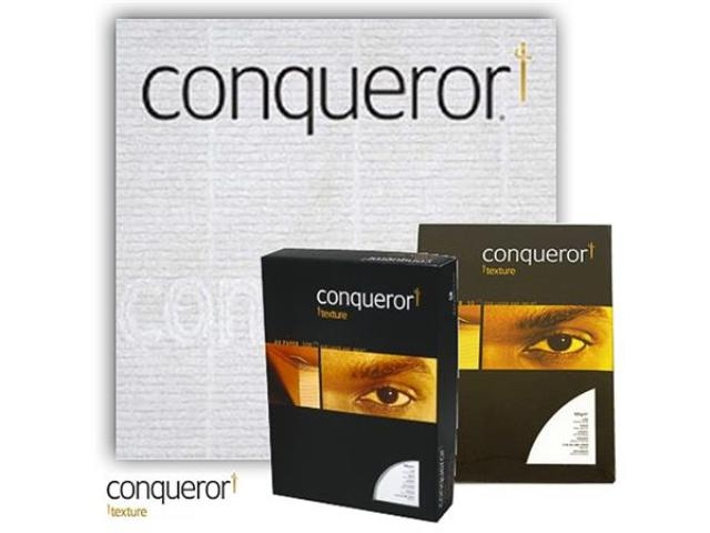 Conqueror papier A4 100 grams Diamond  White met Watermerk