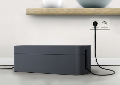 Durable CAVOLINE BOX L groot kabelbox antraciet