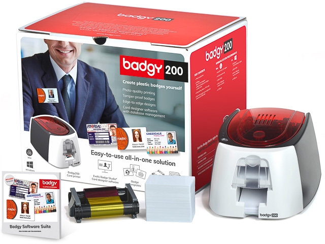 Evolis Badgy 200 kaartprinter / CARD PRINTER