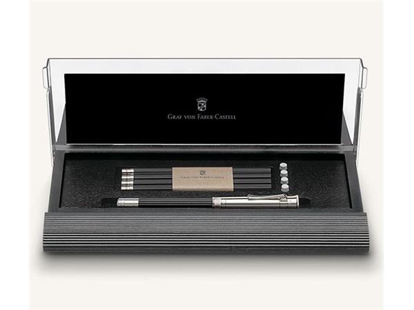 Graf von Faber Castell Deskset Nr.1 Black/Chrome Plated