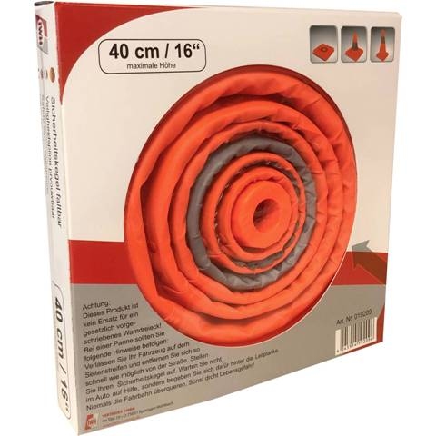 IWH veiligheidskegel pilon 40cm uitschuifbaar