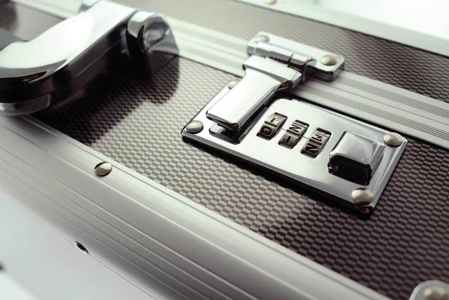 Laptop koffer Alumaxx C-1 aluminium zilver-carbonlook