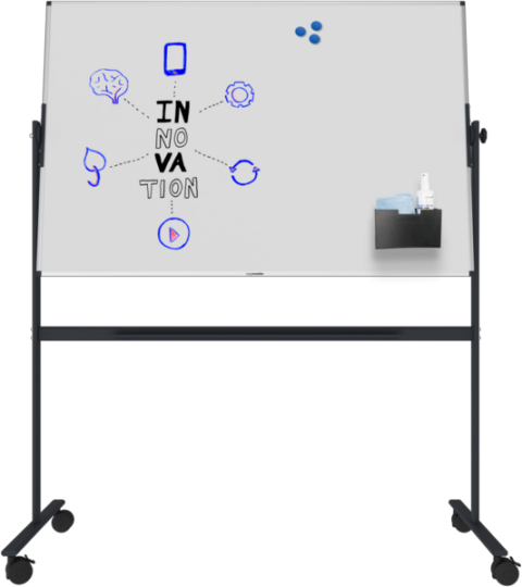 Legamaster UNITE kantelbaar whiteboard 100x150cm