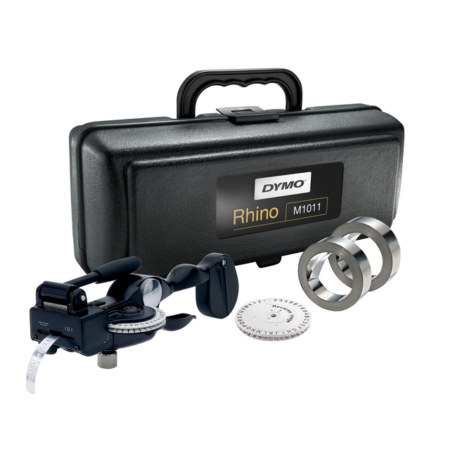 Lettertang Dymo Rhino M1011 metal zwart