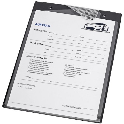 Maul Werkplaatsmap A4 met sleutelvak, 10 stuks