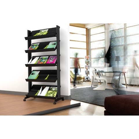 PAPERFLOW folderrek Uno EasyDisplays  5 planken grijs