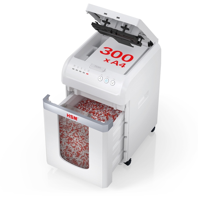 Papiervernietiger HSM Shredstar Autofeed X300 snipper 4x12mm