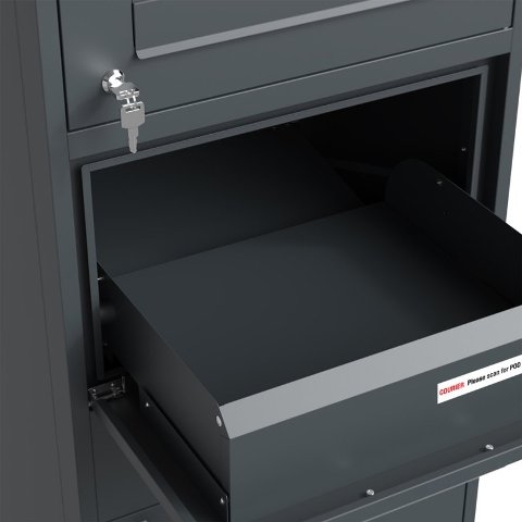 Phoenix Pakketkast / Pakketbus PB1121AAK zwart