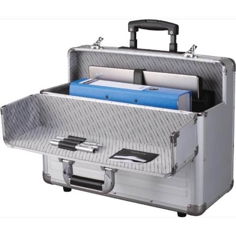Pilotenkoffer Alumaxx OMEGA aluminium