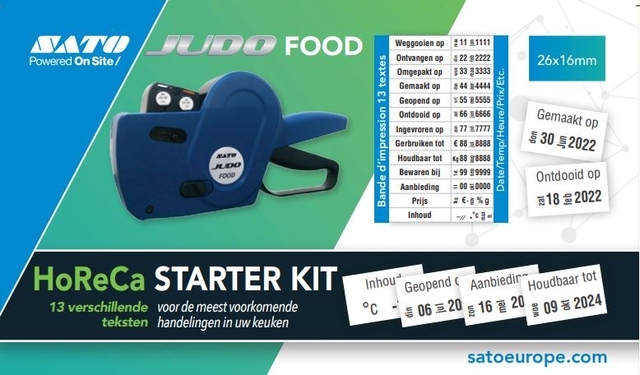 Prijstang / Etiketteertang Sato Judo Food