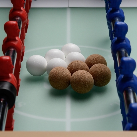 Professionele voetbaltafel FAS 2.0 ZWART