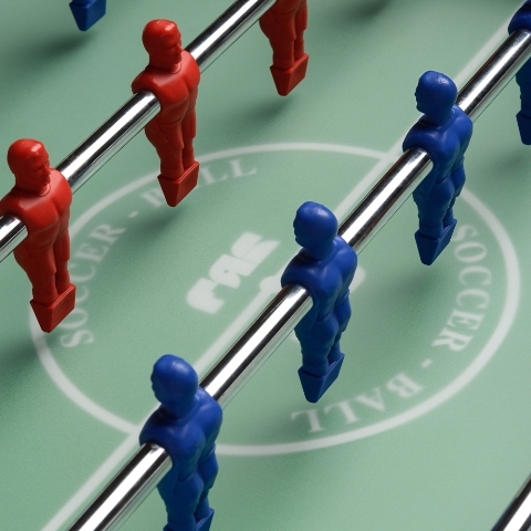 Professionele voetbaltafel FAS 2.0 ZWART