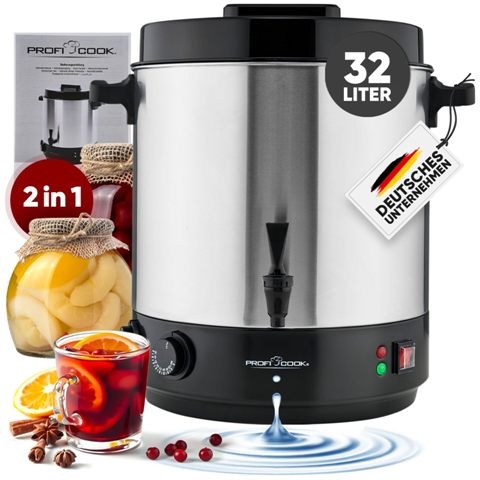 PROFI COOK PC-EKA 1283 inmaak- en warme dranken ketel