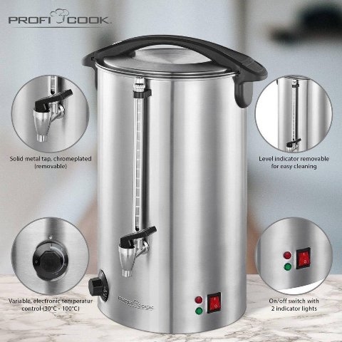 PROFI COOK PC-HGA 1111  Inmaak- / warme dranken ketel